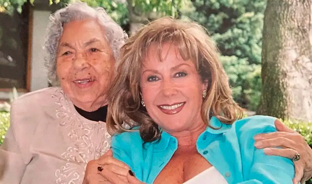 La actriz señaló a su media hermana de despojarle a su abuela "sus ahorros de 30 años de trabajo en el Gobierno". Foto: Laura Zapata/Instagram