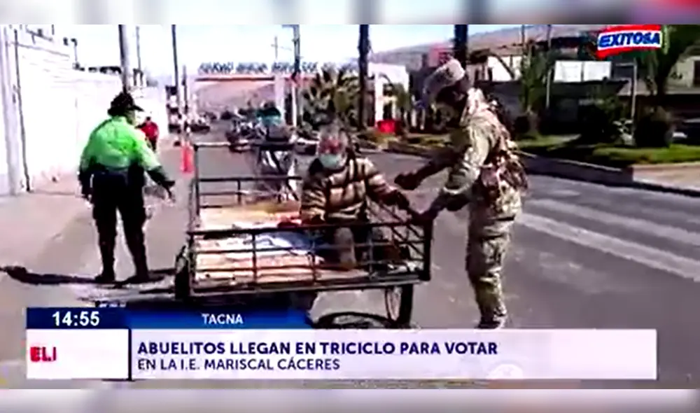 El curioso hecho fue registrado en la I.E. Mariscal Cáceres. Foto: captura de Facebook El curioso hecho fue registrado en la I.E. Mariscal Cáceres. Foto: captura de Facebook