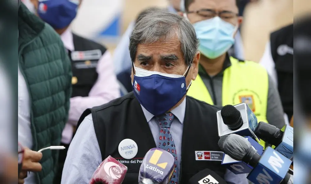 Ministro sostuvo que vacunación avanza con celeridad. Foto: Marco Cotrina/La República