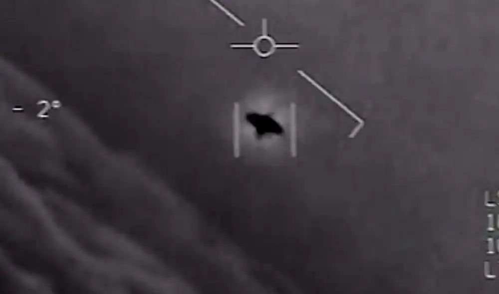 Imagen captada por un piloto militar estadounidense. Foto: Departamento de Defensa de EE. UU.