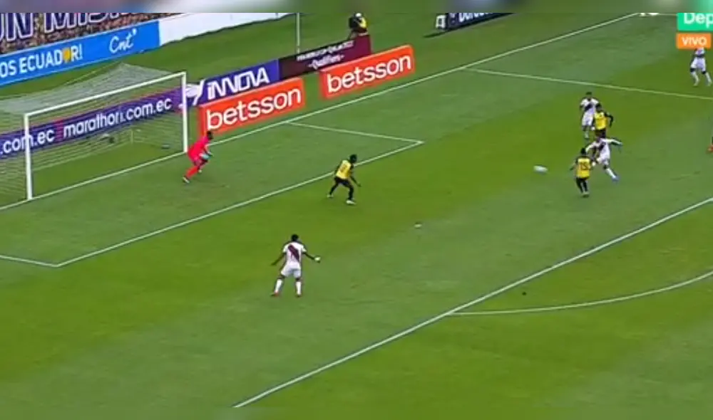 Perú juega en Quito ante Ecuador por la fecha 8 de las Eliminatorias Qatar 2022. Foto: captura Movistar Deportes Perú juega en Quito ante Ecuador por la fecha 8 de las Eliminatorias Qatar 2022. Foto: captura Movistar Deportes