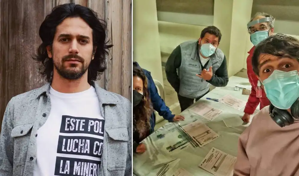 La figura de América Televisión contó el proceso que siguió para poder ejercer su función durante las votaciones y cómo fueron las capacitaciones. Foto: composición/Instagram/Sebastián Rubio