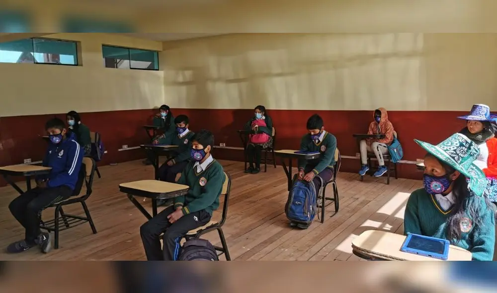 Minedu evaluará clases semipresenciales en Megantoni y el Vraem. Foto: difusión