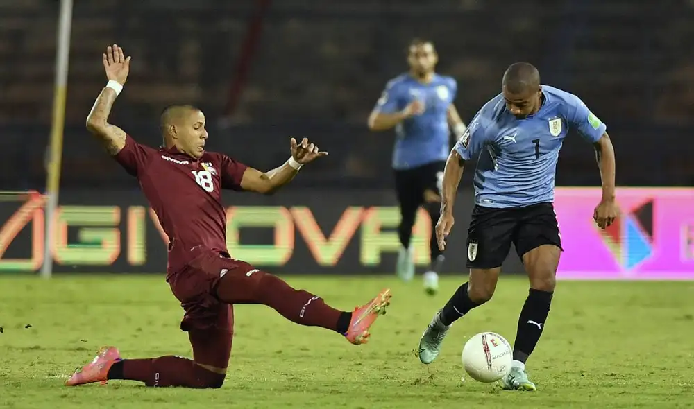 Tras el empate en Caracas, Venezuela y Uruguay quedarán concentrados para la Copa América. Foto: AFP/Matías Delacroix Tras el empate en Caracas, Venezuela y Uruguay quedarán concentrados para la Copa América. Foto: AFP/Matías Delacroix