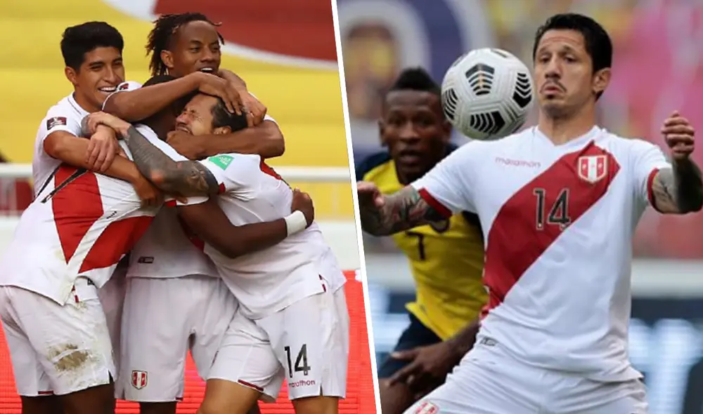Gianluca Lapadula jugó su cuarto partido con la selección peruana. Foto: EFE