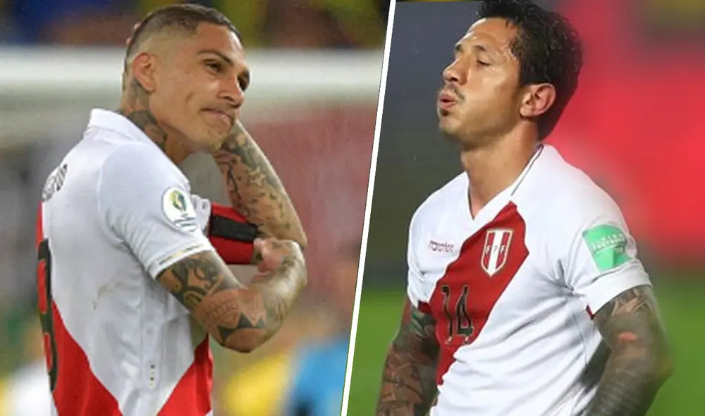 Por molestias en la rodilla, Paolo Guerrero fue reemplazado por Gianluca Lapadula ante Ecuador. Foto: AFP/Twitter