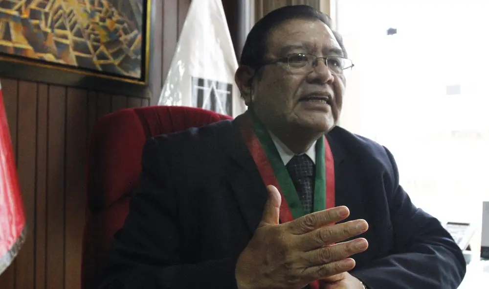 Salas Arenas es presidente del Jurado Nacional de Elecciones. Foto: La República