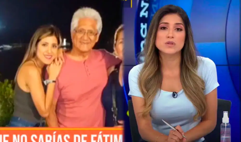 Fátima Aguilar recuerda los bellos momentos que pasó junto a su papá. Foto: captura Latina Fátima Aguilar recuerda los bellos momentos que pasó junto a su papá. Foto: captura Latina