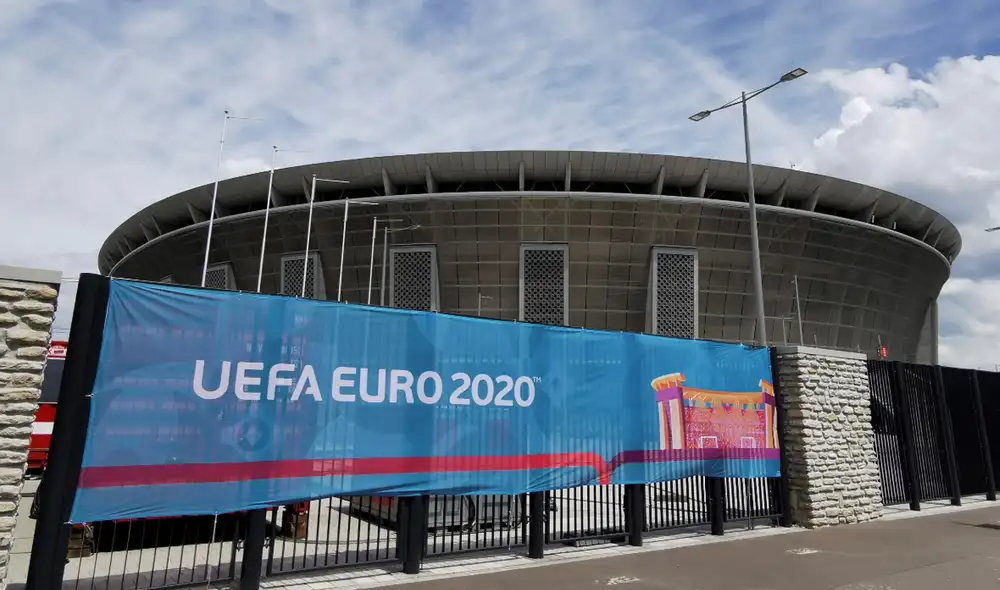 El estadio Puskás Aréna de Budapest será la única de las once sedes de la Eurocopa 2021 que llenará completamente sus gradas, con capacidad para 61.000 espectadores. Foto: EFE/ Marcelo Nagy El estadio Puskás Aréna de Budapest será la única de las once sedes de la Eurocopa 2021 que llenará completamente sus gradas, con capacidad para 61.000 espectadores. Foto: EFE/ Marcelo Nagy