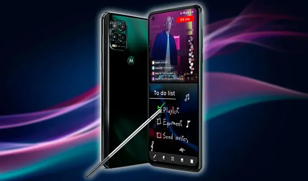 El Moto G Stylus 5G se lanzará el 14 de junio en Estados Unidos. Foto: Motorola El Moto G Stylus 5G se lanzará el 14 de junio en Estados Unidos. Foto: Motorola