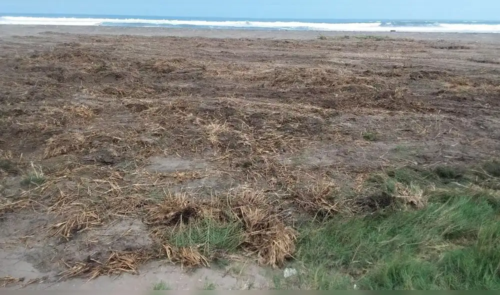 Recinto quedó totalmente enterrado e inservible. Foto: ASPAH