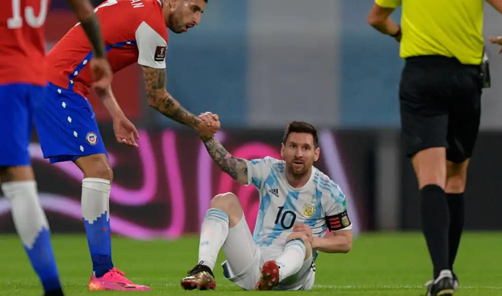 Guillermo Maripán llenó de elogios al astro argentino Lionel Messi previo al inicio de la Copa América 2021. Foto: AFP Guillermo Maripán llenó de elogios al astro argentino Lionel Messi previo al inicio de la Copa América 2021. Foto: AFP