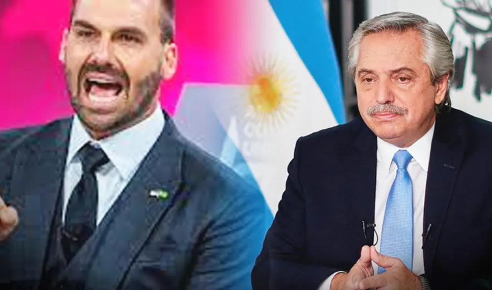 La frase pronunciada por Alberto Fernández generó fuerte polémica en Brasil. Foto: composición LR