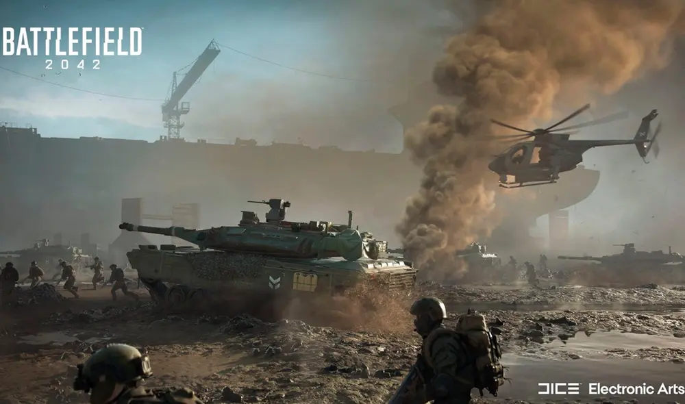 Battlefield 2042 se estrenará en PS4, PS5, Xbox One, Xbox Series S|X y PC el 22 de octubre de 2021. Foto: Electronic Arts