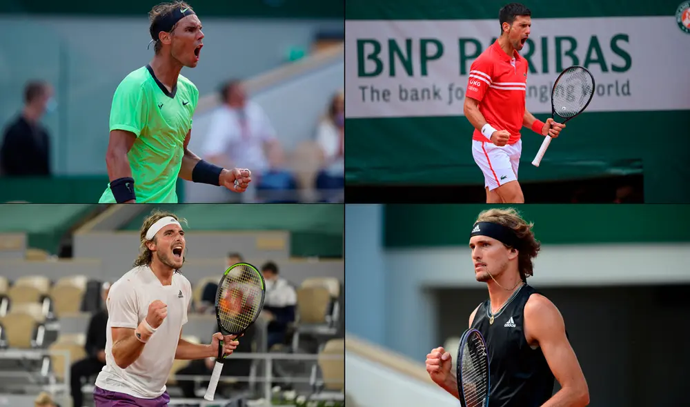 El torneo Roland Garros 2021 terminará este fin de semana. Foto: AFP/composición