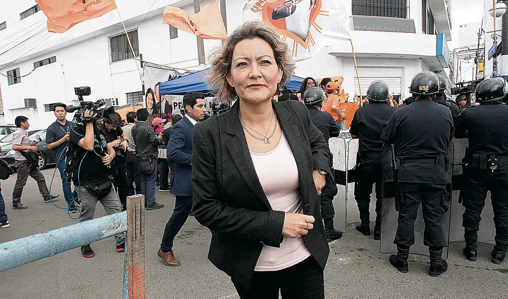 Personera. Milagros Takayama coordina recursos de nulidad. Foto: John Reyes/La República