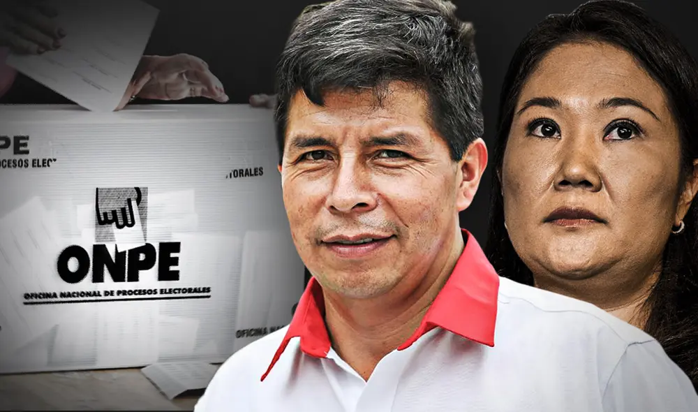 Castillo supera a Fujimori a más del 99% de actas procesadas. Foto: composición/La República Castillo supera a Fujimori a más del 99% de actas procesadas. Foto: composición/La República