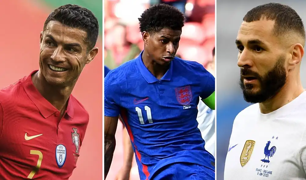 La Eurocopa vuelve luego de un año de haberse postergado. Portugal inicia la defensa de su corona. Foto: composición AFP La Eurocopa vuelve luego de un año de haberse postergado. Portugal inicia la defensa de su corona. Foto: composición AFP