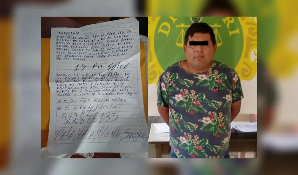 Miguel Escobedo pertenecería a una banda de extorsionadores de El Porvenir. Foto: PNP