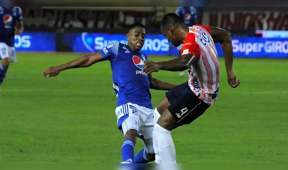 Junior vs. Millonarios se podrá ver a través de la señal de Win Sports. Foto: EFE
