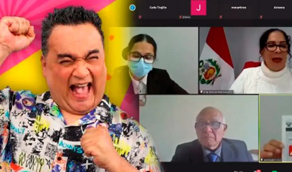 JB alista parodia de la histórica audiencia transmitida por primera vez en señal abierta. Foto: composición/captura de TV