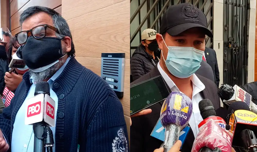 Julio Arbizu rechazó el pedido de nulidad presentado por Keiko Fujimori. En tanto, George Forsyth pidió respeto para las instituciones: Foto: Deysi Portuguez/ URPI-LR