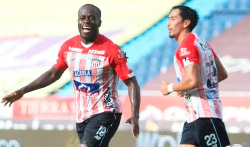 Junior y Millonarios se enfrentaron en el Estadio Metropolitano. Foto: Twitter Junior