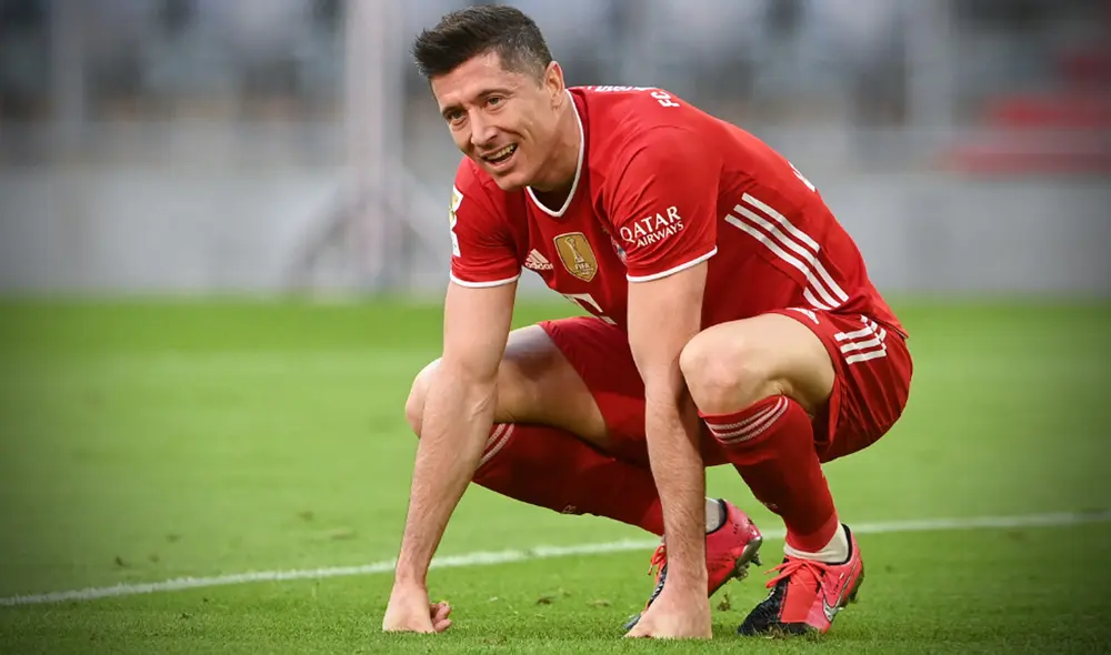 Robert Lewandowski tiene contrato con Bayern Múnich hasta junio del 2023. Foto: AFP Robert Lewandowski tiene contrato con Bayern Múnich hasta junio del 2023. Foto: AFP