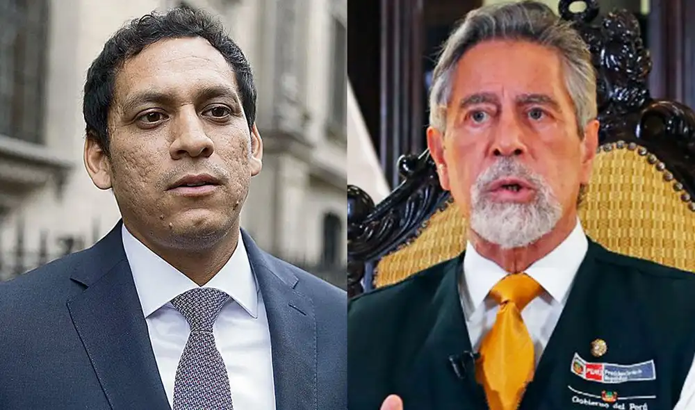 Luis Valdez cuestionó a Francisco Sagasti por comunicare con Mario Vargas Llosa. Foto: composición/La República, Presidencia