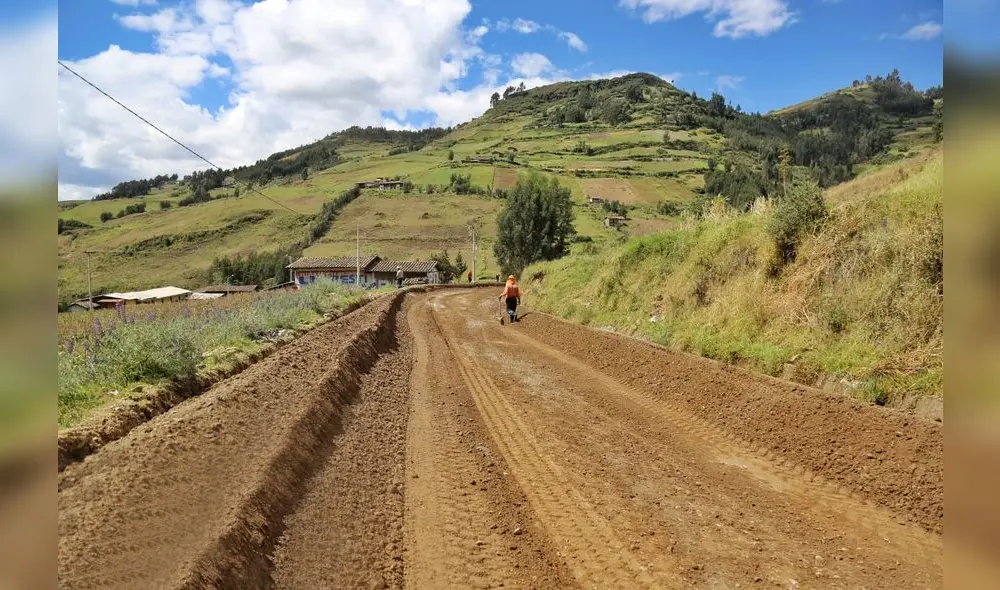La carretera Agallpampa-Julcán beneficiará a los pobladores de las provincias de Otuzco y de Julcán. Foto: GRLL La carretera Agallpampa-Julcán beneficiará a los pobladores de las provincias de Otuzco y de Julcán. Foto: GRLL
