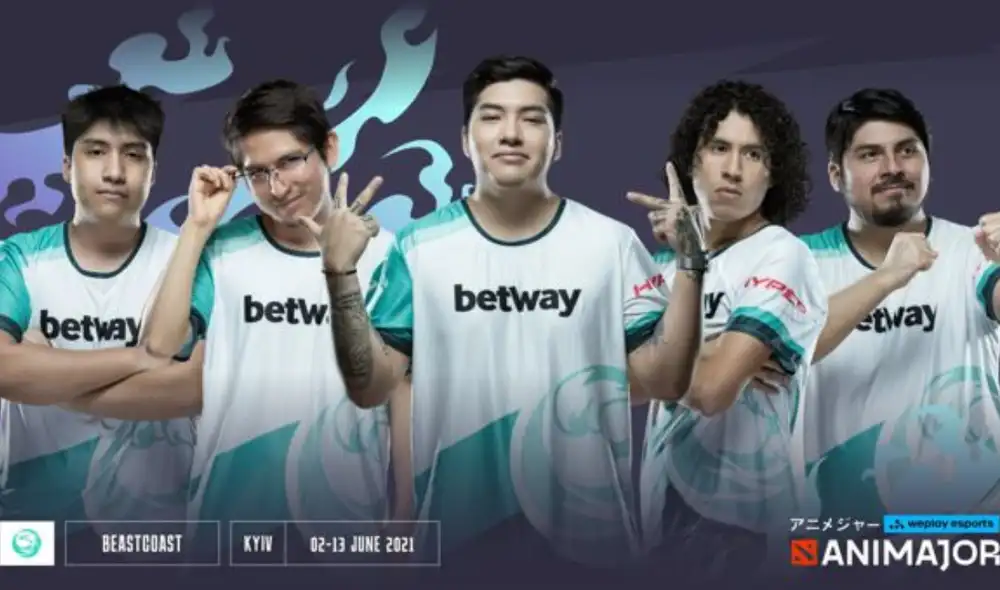 Beastcoast cuenta en sus filas con cuatro peruanos quienes lograron clasificarse ya al mundial de Dota 2 al ocupar el puesto 11 del Dota Pro Circuit 2021. Foto: Liquipedia