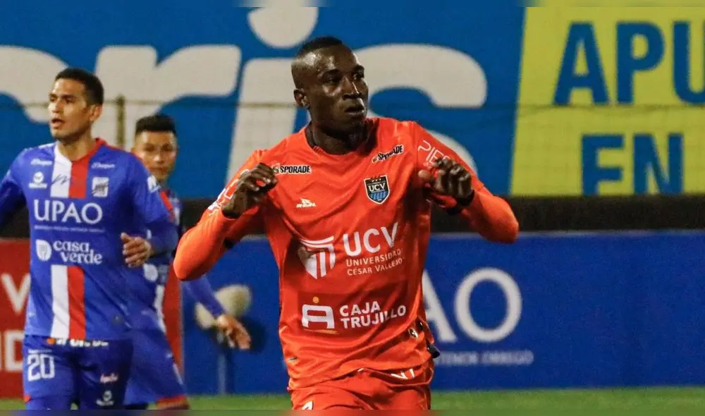 Yorlays Mena puso el primer tanto en el César Vallejo vs. Unión Huaral. Foto: UCV