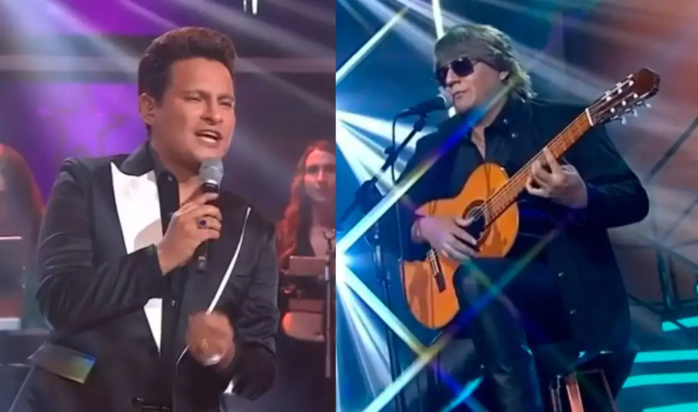 Los imitadores peruanos de José Feliciano y Emmanuel pusieron en aprietos a los jurados de Yo soy Chile, con espectaculares presentaciones. Foto. Sebastián Landa / Harold Gamarra / Instagram Los imitadores peruanos de José Feliciano y Emmanuel pusieron en aprietos a los jurados de Yo soy Chile, con espectaculares presentaciones. Foto. Sebastián Landa / Harold Gamarra / Instagram