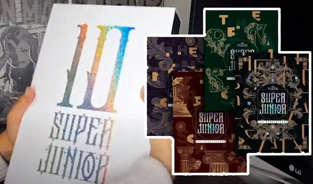 Unboxing de The Renaissance de SUPER JUNIOR. Foto: Dennit Cajachahua