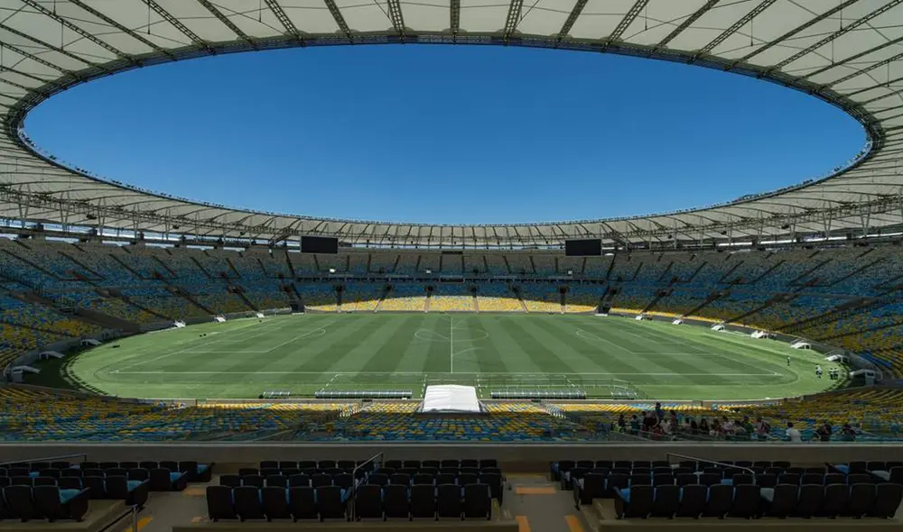 El Estadio Maracaná en Río de Janeiro es una de las cuatro sedes que estableció Brasil para la Copa América 2021. Foto: AFP El Estadio Maracaná en Río de Janeiro es una de las cuatro sedes que estableció Brasil para la Copa América 2021. Foto: AFP