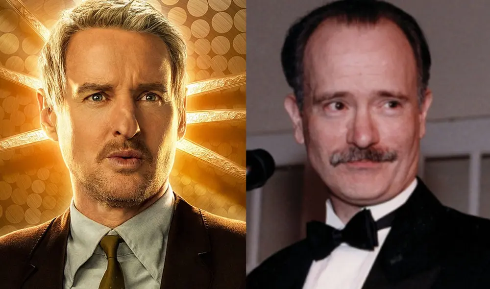 Mobius M. Mobius y Mark Gruenwald, el escritor que sirvió como base para su creación. Foto: composición/Marvel Comics