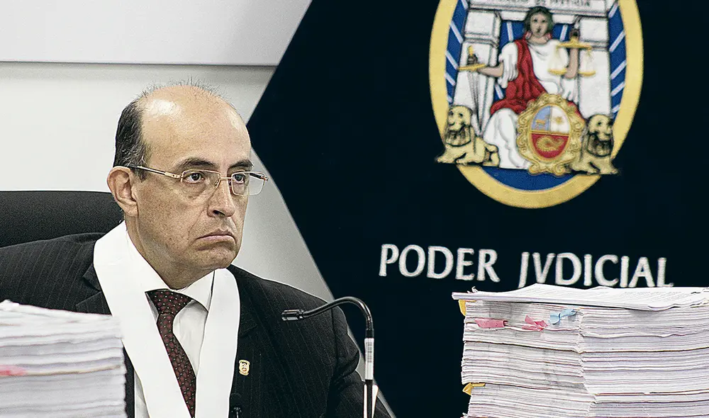 Juez. Víctor Zúñiga se encuentra de vacaciones hasta el 14 de junio. A él le corresponde dirigir la audiencia. Foto: Antonio Melgarejo/La República