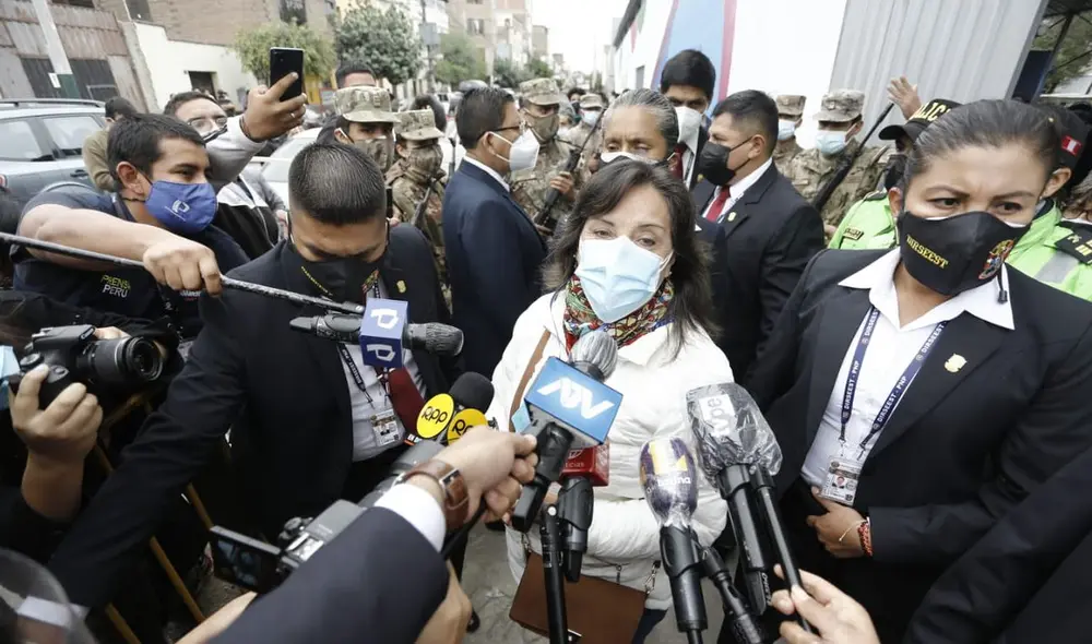Dina Boluarte. Foto: Antonio Melgarejo Dina Boluarte. Foto: Antonio Melgarejo