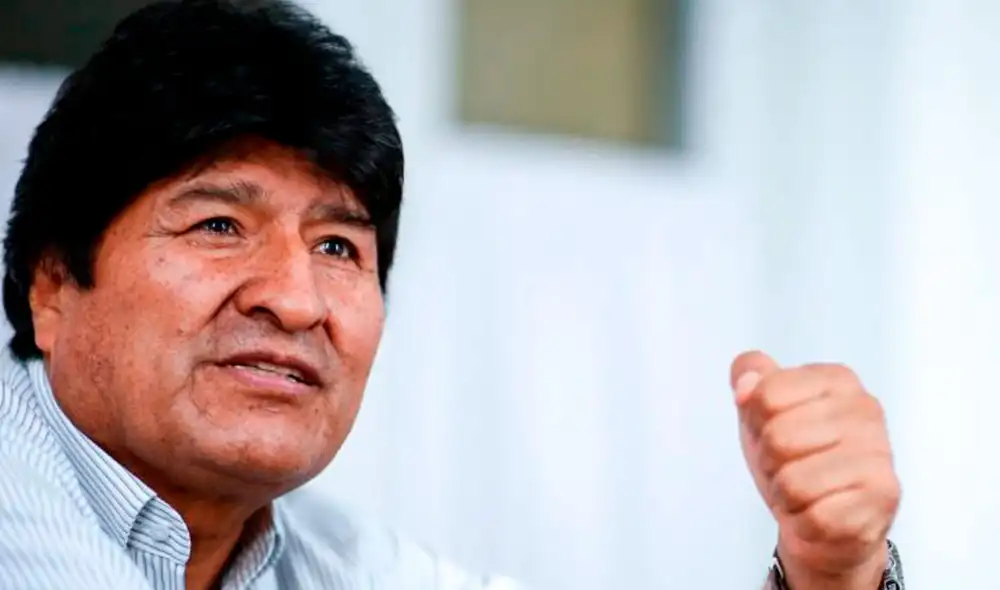 El 9 de junio, Morales felicitó a Pedro Castillo por llevar la delantera en las elecciones presidenciales de Perú. Foto: EFE El 9 de junio, Morales felicitó a Pedro Castillo por llevar la delantera en las elecciones presidenciales de Perú. Foto: EFE