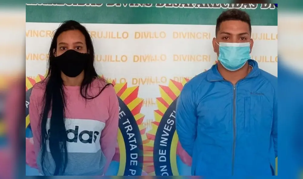 Detenidos fueron denunciado por los delitos de explotación sexual y tráfico ilícito de migrantes. Foto: PNP