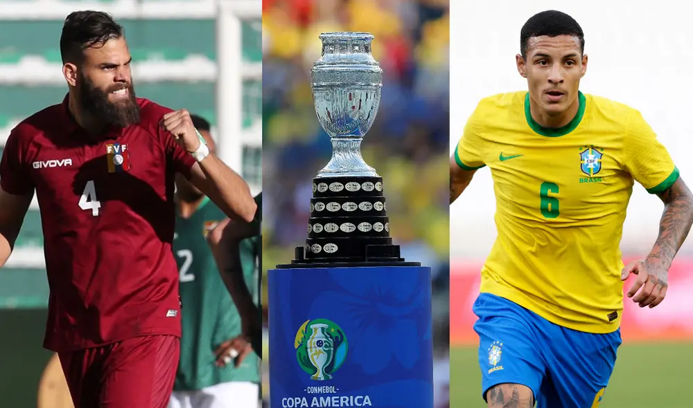 Venezuela se enfrenta al campeón actual del torneo, quien también fue anfitrión en 2019. Foto: composición EFE