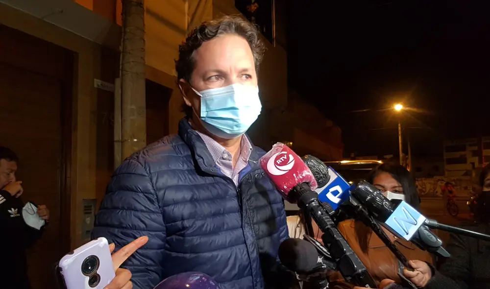 Daniel Salaverry apoyó a Pedro Castillo en la segunda vuelta de las elecciones 2021. Foto: Grace Mora/URPI-LR