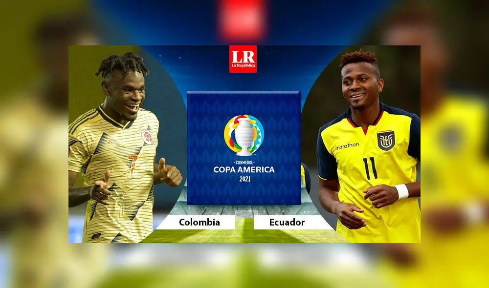 Colombia y Ecuador se enfrentan por la Copa América 2021 en el Arena Pantanal. Foto: La República Colombia y Ecuador se enfrentan por la Copa América 2021 en el Arena Pantanal. Foto: La República