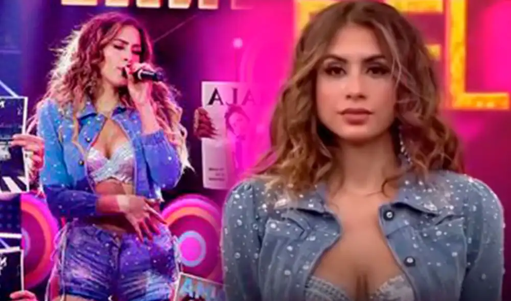 Por decisión unánime, el jurado acordó que la joven modelo no llegue a la final. Foto: composición/captura de América TV Por decisión unánime, el jurado acordó que la joven modelo no llegue a la final. Foto: composición/captura de América TV