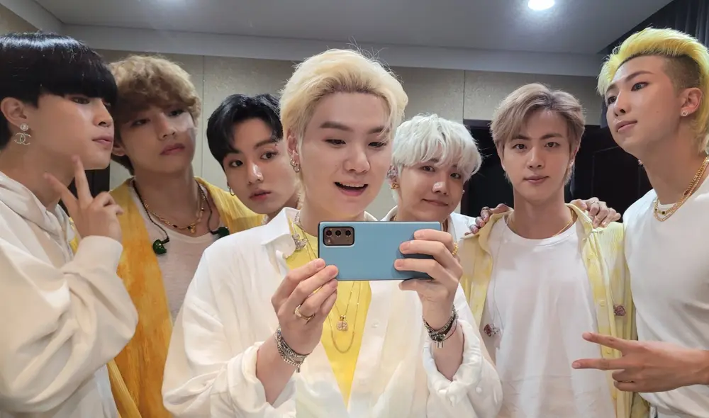 BTS tras la primera fecha del Muster Sowoozoo 2021. Foto: Twitter/@BTS_twt BTS tras la primera fecha del Muster Sowoozoo 2021. Foto: Twitter/@BTS_twt