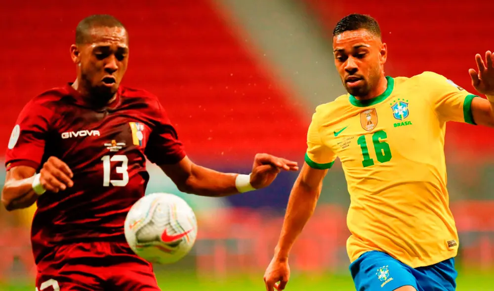 Con gol de Marquinhos, Brasil supera a Venezuela en partido inaugural de la Copa América 2021. Foto: AFP Con gol de Marquinhos, Brasil supera a Venezuela en partido inaugural de la Copa América 2021. Foto: AFP