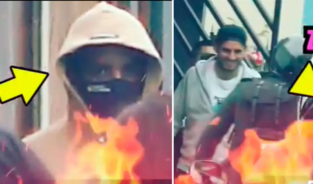 Jefferson Farfán y Carlos Zambrano fueron captados participando en una reunión social. Foto: captura/Amor y fuego