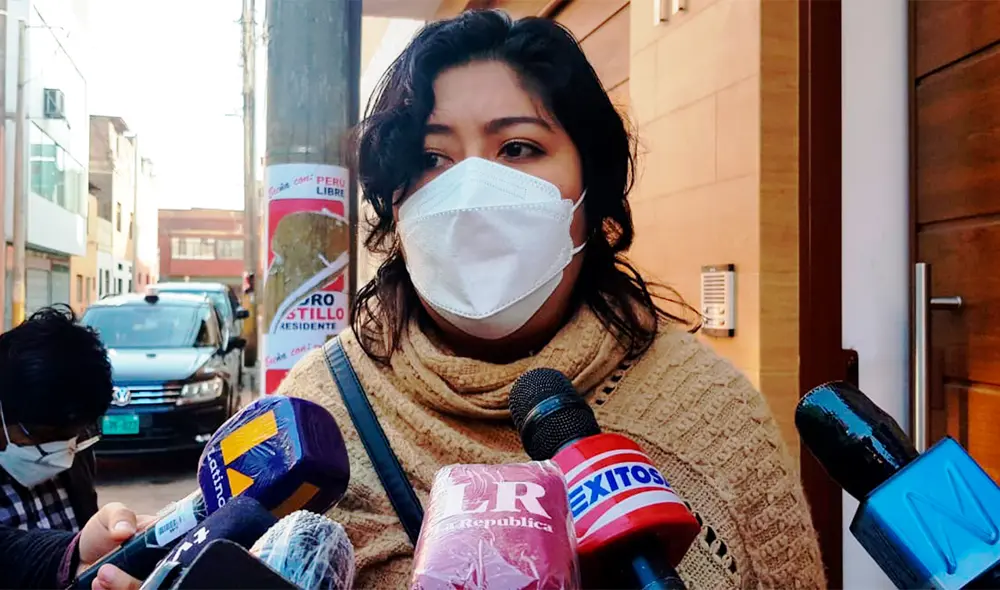 Además, Betssy Chávez aseguró que la bancada de Perú Libre no blindará a Vladimir Cerrón en el próximo Congreso. Foto: Deysi Portuguez/URPI-LR Además, Betssy Chávez aseguró que la bancada de Perú Libre no blindará a Vladimir Cerrón en el próximo Congreso. Foto: Deysi Portuguez/URPI-LR