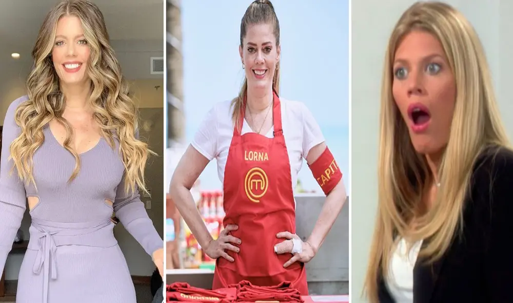 Lorna Cepeda fue eliminada de Master Chef, pero antes dedicó un regalo a fans. Foto: composición/RCN Televisión/@lornacepeda/Instagram