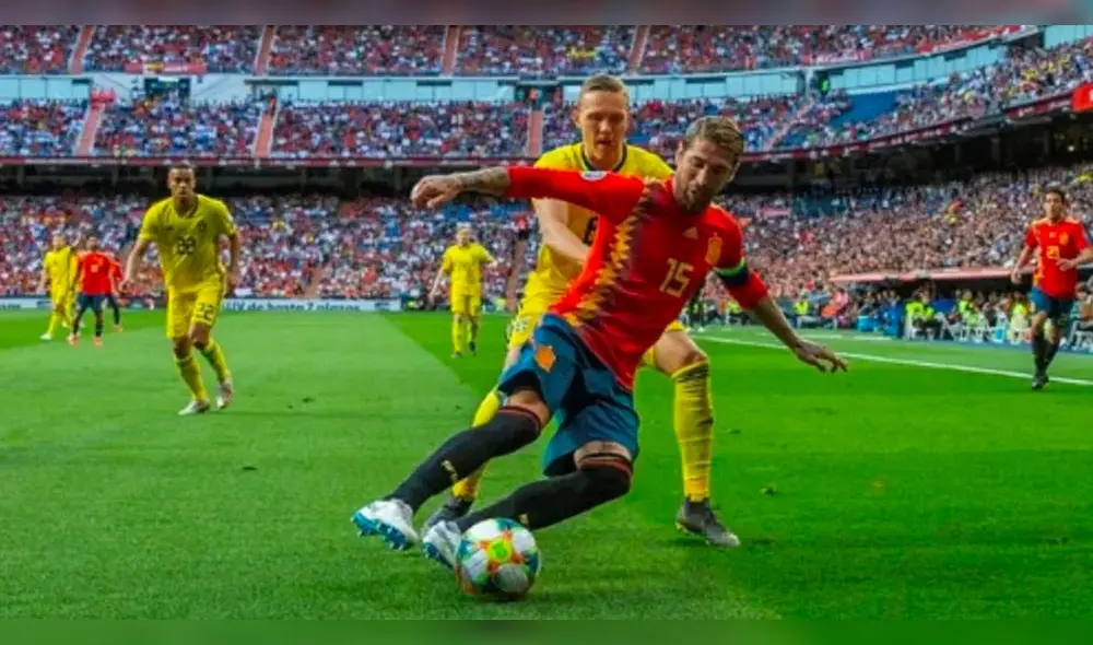 España vs. Suecia disputarán a partir de las 2.00 p. m. (hora peruana). Foto: EFE